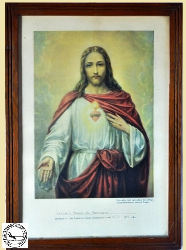 Najświętsze Serce Pana Jezusa - oleodruk